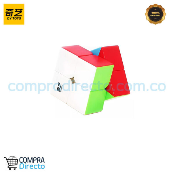 Cubo Rubik 2x2 Qiyi Stickerless Speed Cube Original - Imagen 6