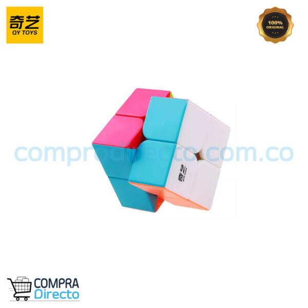 Cubo Rubik 2x2 Qiyi Stickerless Speed Cube Original - Imagen 7